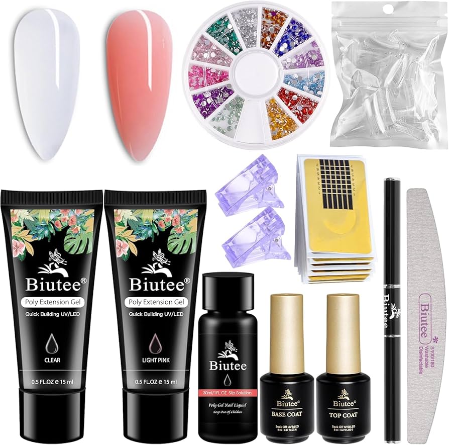 Amazon | Biutee ポリジェル ポリジェルセット 長さだしセット